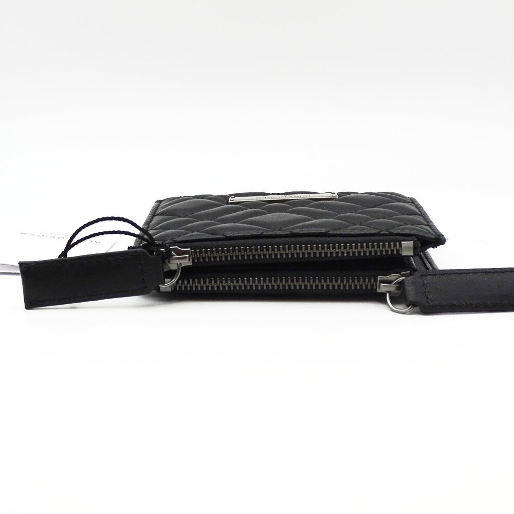 KURT GEIGER London Genuine Black Color Leather Mini Wallet - Picture 3 of 6